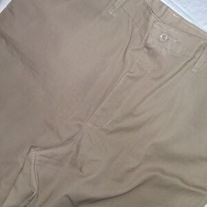Red Kap Work Pants Tan Khaki Mens Size 38x30 Pleated Front Casual Slacks‎
